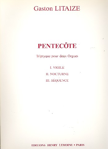 Pentecote triptyque pour
