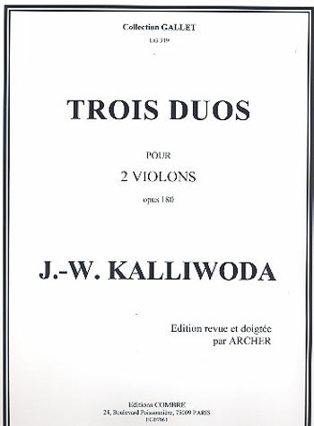 3 duos op.180 pour