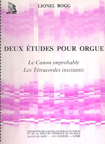 2 études pour orgue