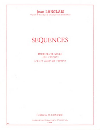 Sequences pour flute seule