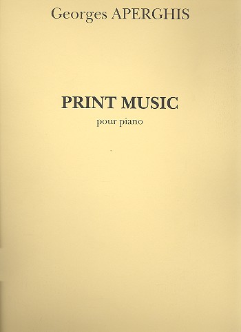 Print Music pour piano