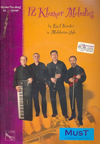 12 Klezmer melodies (+CD):