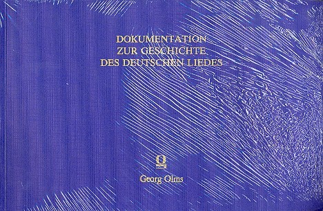 Sämtliche Lieder, Balladen und Romanzen