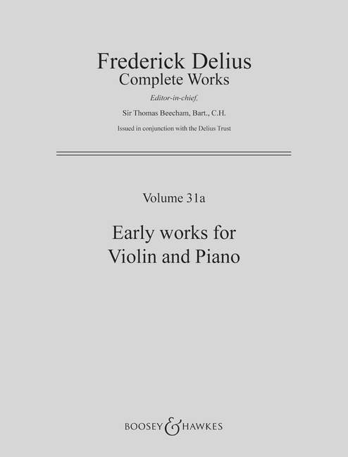 Early Works Band 31a