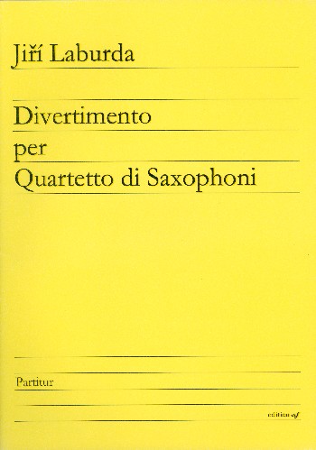 Divertimento für 4 Saxophone (SATB)