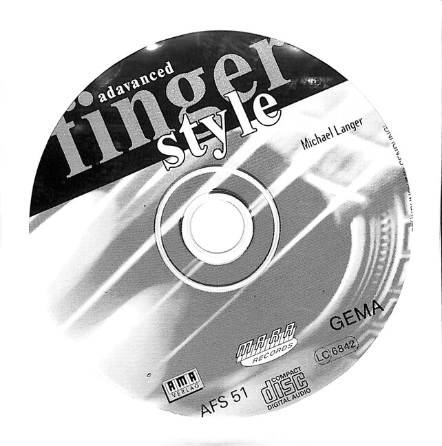 Advanced fingerstyle CD