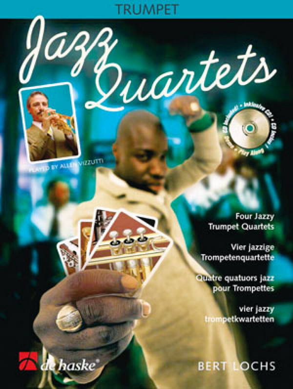 Jazz quartets (+CD) for 4 trumpets