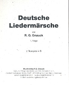 Deutsche Liedermärsche Band 1