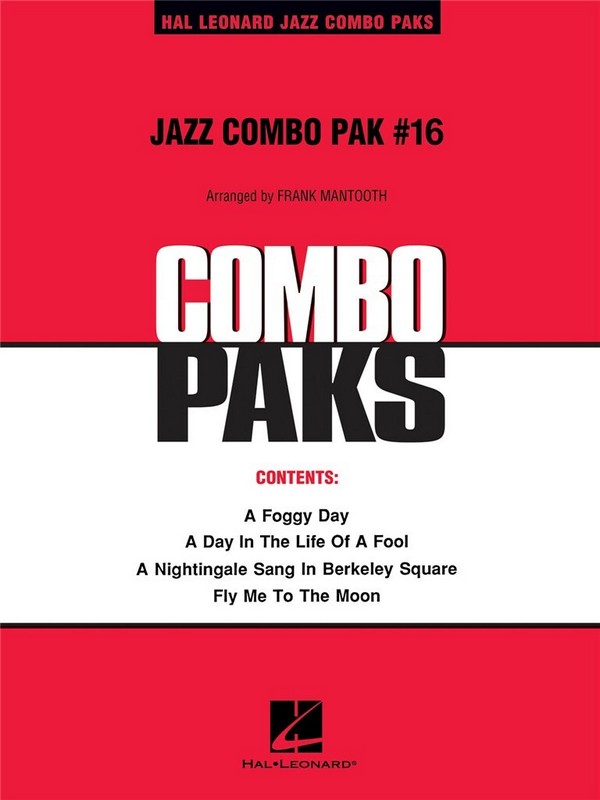 Jazz combo pak 16 (+MC): for jazz combo