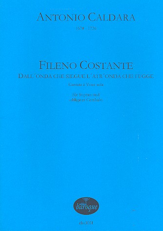 Fileno costante Kantate für