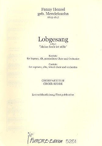 Meine Seele ist stille Kantate für