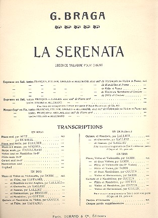 La serenata 
