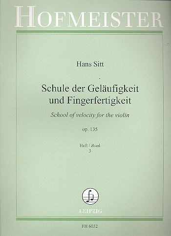 Schule der Geläufigkeit und Fingerfertigkeit op.135 Band 3