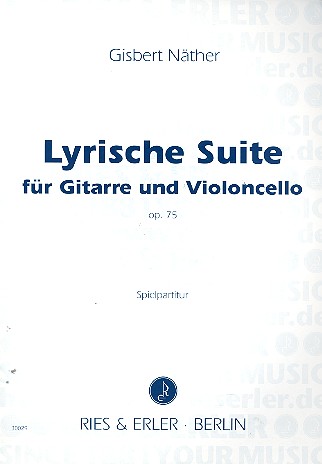 Lyrische Suite op.75 für Gitarre