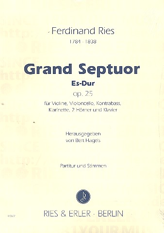 Grand Septuor Es-Dur op.25 für Violine, Violoncello,