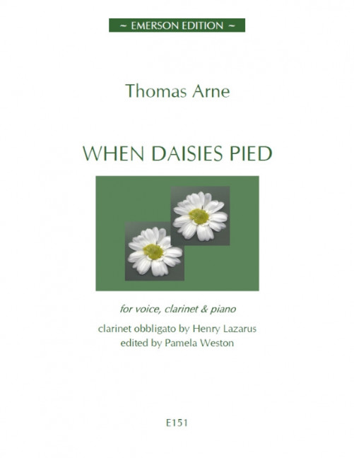 When daisies pied for voice,