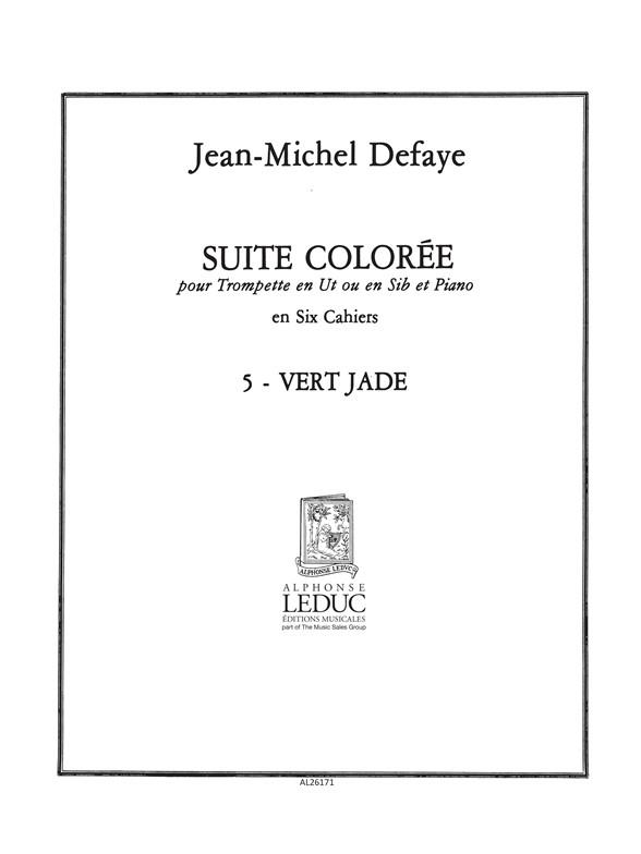 Suite colorée no.5 Vert jade