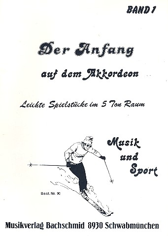 Der Anfang auf dem Akkordeon
