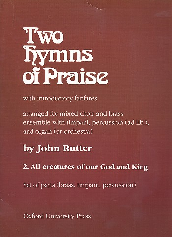 All creatures of our God and