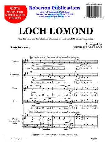Loch Lomond for mixed choir