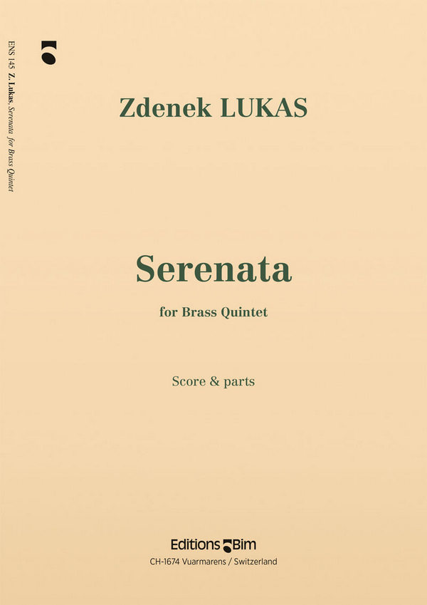 Serenata for brass quintet