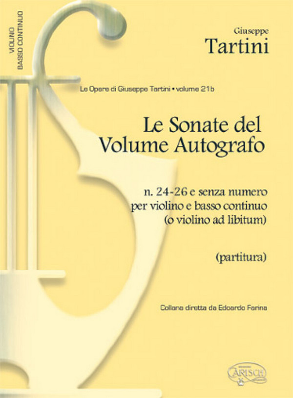 Le sonate del vol. autografo vol.21b