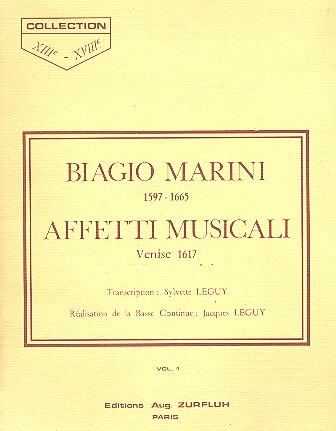 Affetti musicali vol.1 pieces
