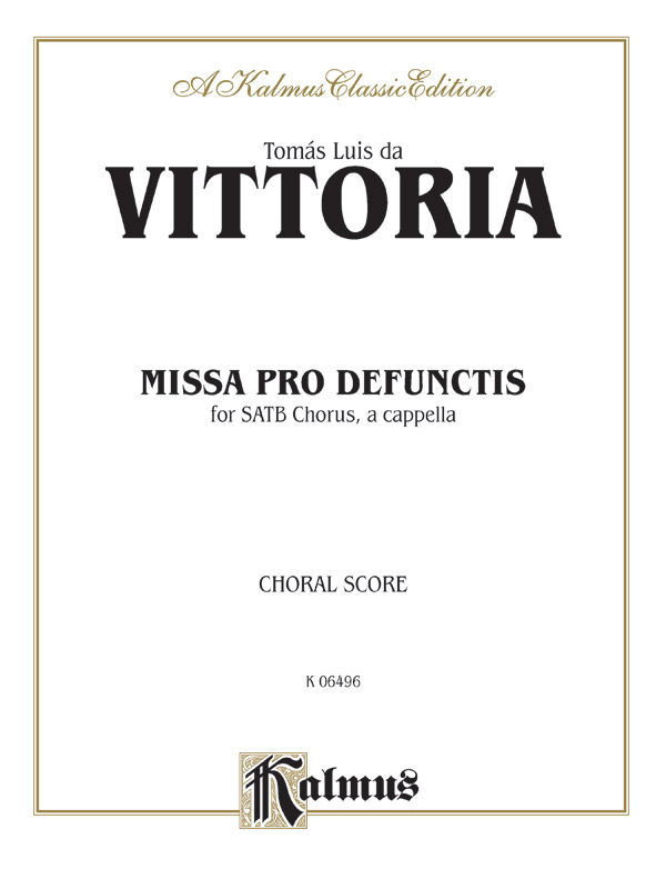 Missa pro defunctis for mixed