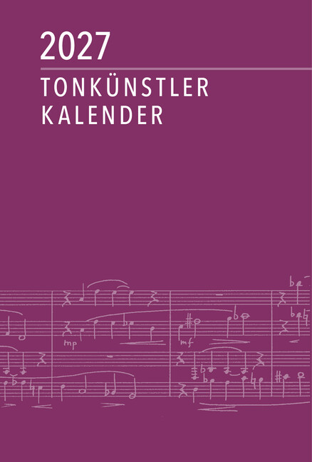 Tonkünstler-Kalender 2027