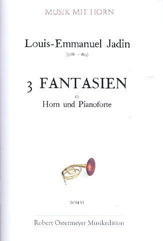 3 Fantasien für Horn und Klavier