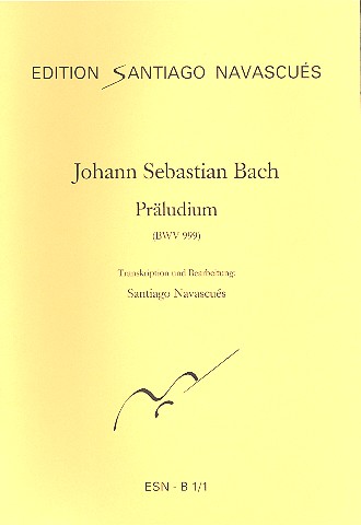 Präludium in d-moll BWV999