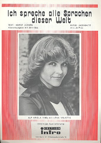 Ich spreche alle Sprachen