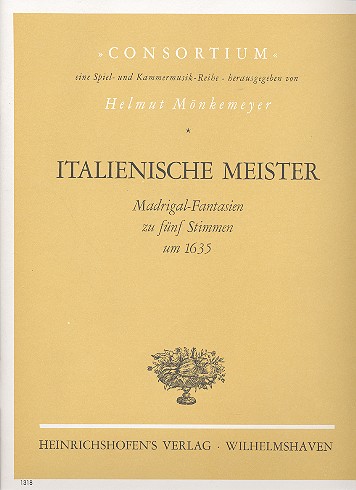 Italienische Meister Madrigal-Fantasien
