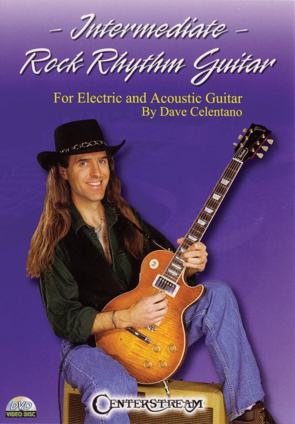 Intermediate rock rhythm guitar DVD-VIDEO