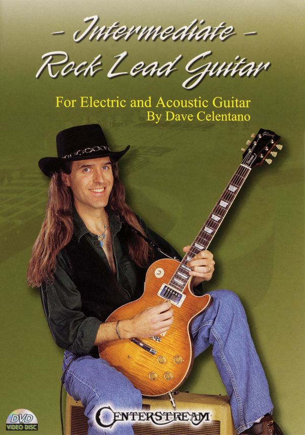 Intermediate rock lead guitar DVD-VIDEO