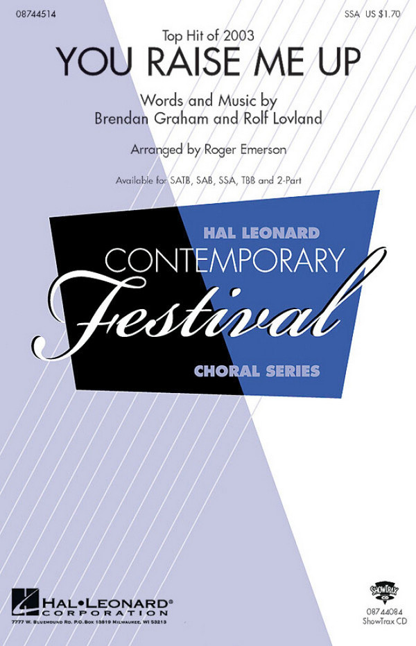 You raise me up for female chorus (SSA)