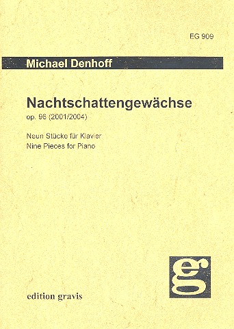 Nachtschattengewächse op.96 für Klavier