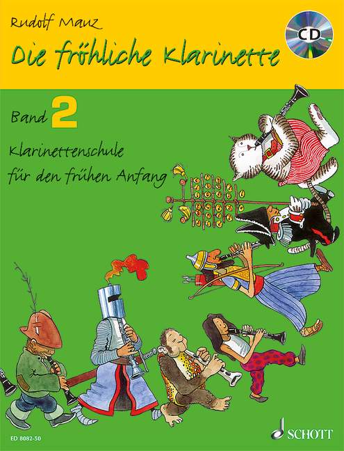 Die fröhliche Klarinette Band 2 (+CD)