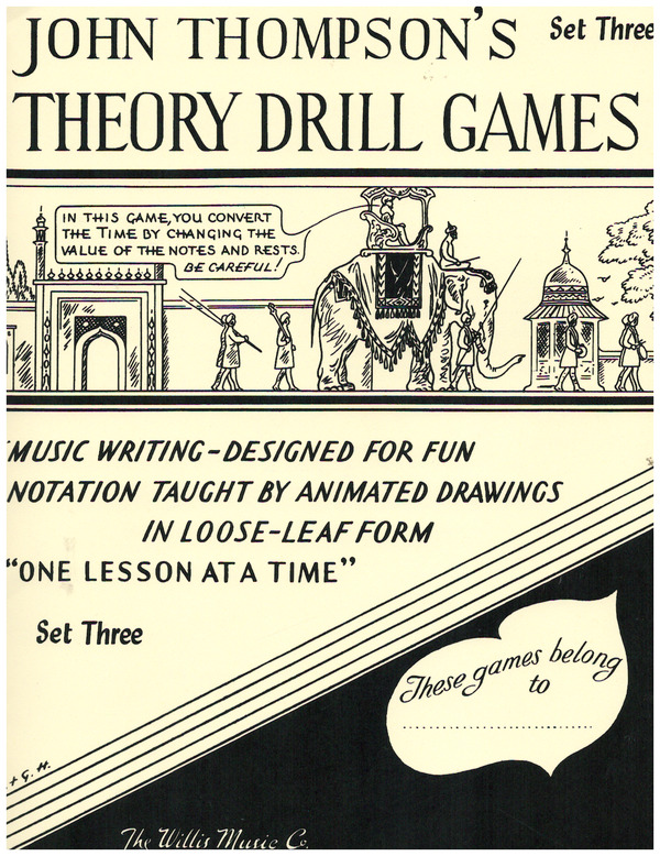 THEORY DRILL GAMES VOL.3 MUSIC