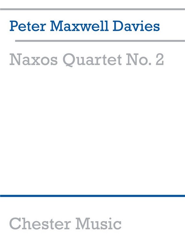 Naxos quartet no.2 for 2 violins, viola and violoncello