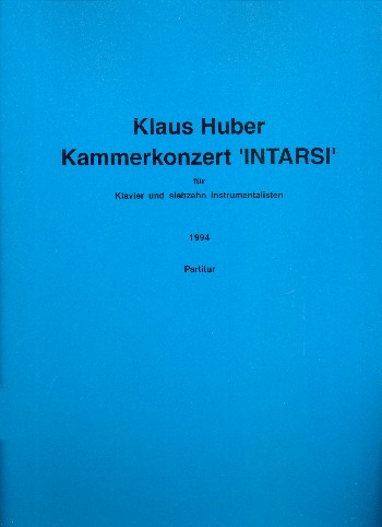 Intarsi-Kammerkonzert für