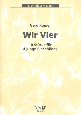 Wir Vier für 2 Trompeten und