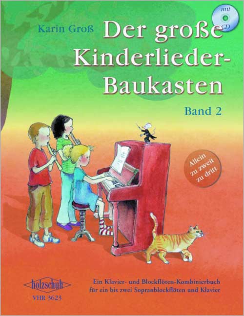 Der große Kinderliederbaukasten Band 2 (+CD)
