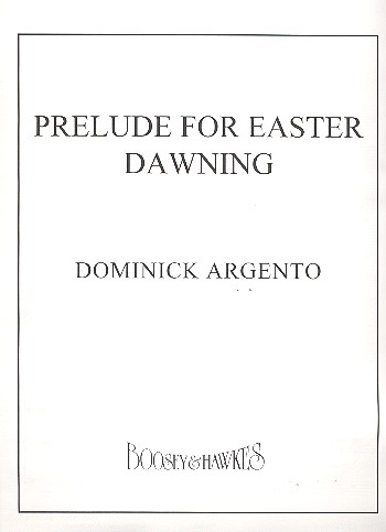 Prelude for easter dawning