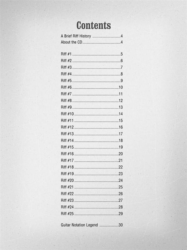 12-bar blues riffs (+Online Audio): for guitar