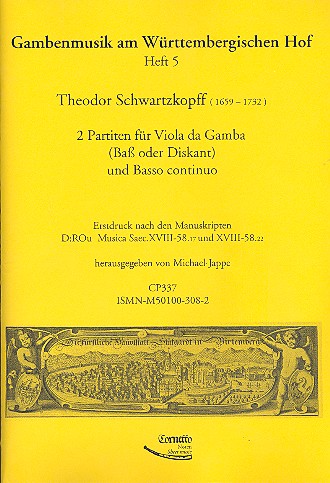 2 Partiten für Viola da Gamba und bc.