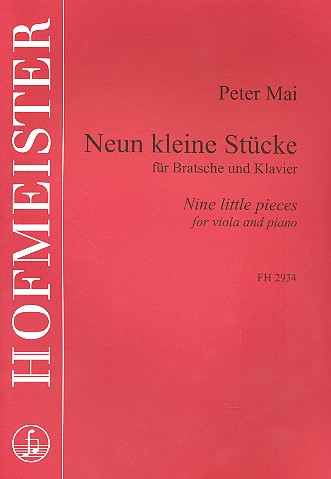 9 kleine Stücke für Viola
