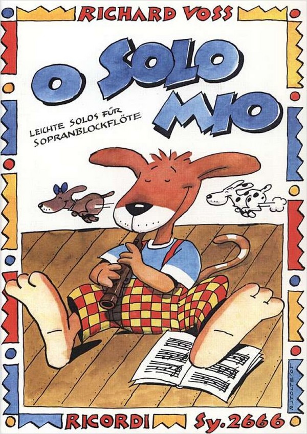 O solo mio leichte Solos