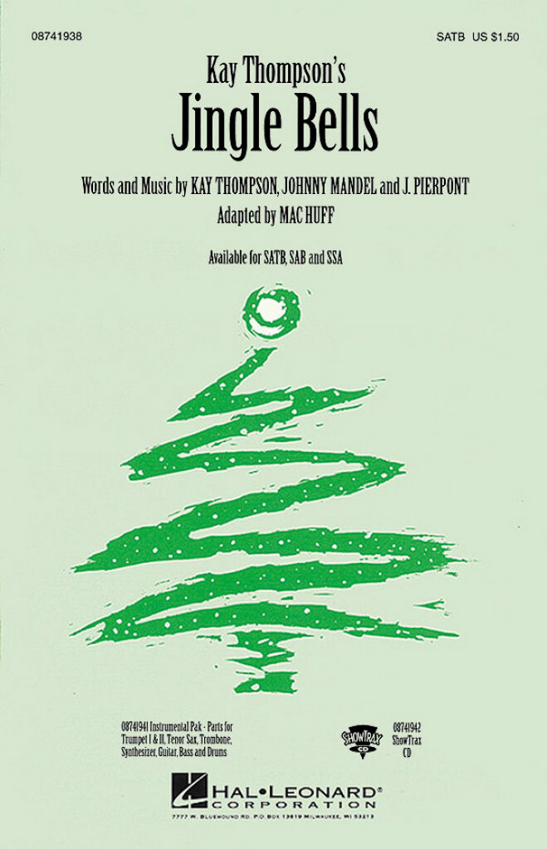 Jingle bells for mixed chorus