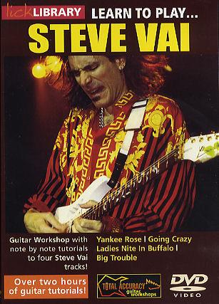 Learn to play Steve Vai DVD-Video